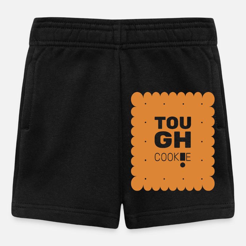 Tough cookie! - Baby Shorts - black