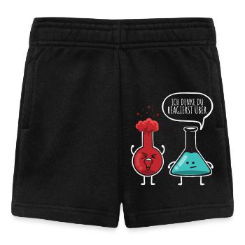 Forschung Chemie Chemiker Labor Sprüche Lehrer Uni - Baby Shorts - Schwarz - Vorne