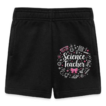 Science Professor- Back to School - Baby Shorts - Schwarz - Vorne