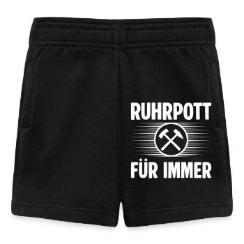 Ruhrpott Fuer immer - Baby Shorts - Schwarz - Vorne