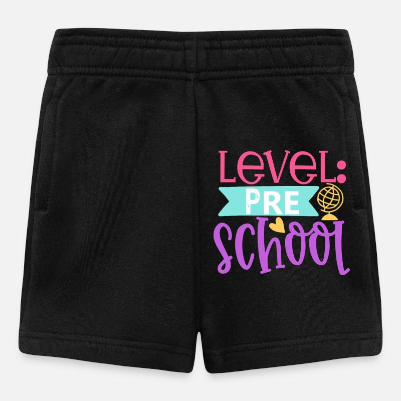 Niveau : Préscolaire - Short Bébé - noir