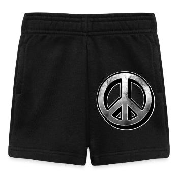 Peace sign - Baby Shorts - black - Front