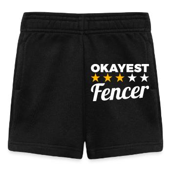 Best Fencer - Baby Shorts - black - Front