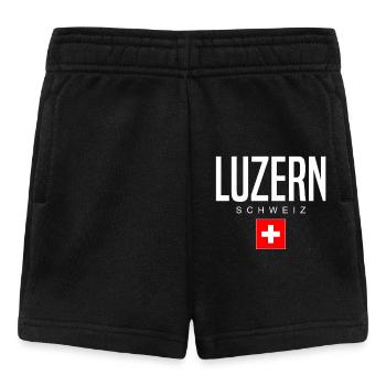 Lucerne, Suisse - Short Bébé - noir - Devant