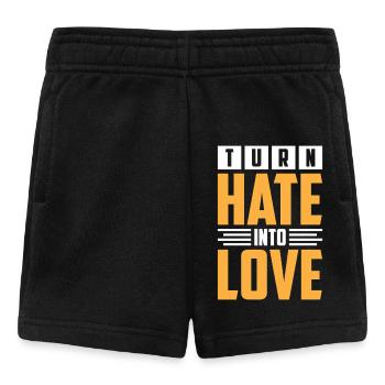 Des designs transformateurs haineux envers les amours - Short Bébé - noir - Devant