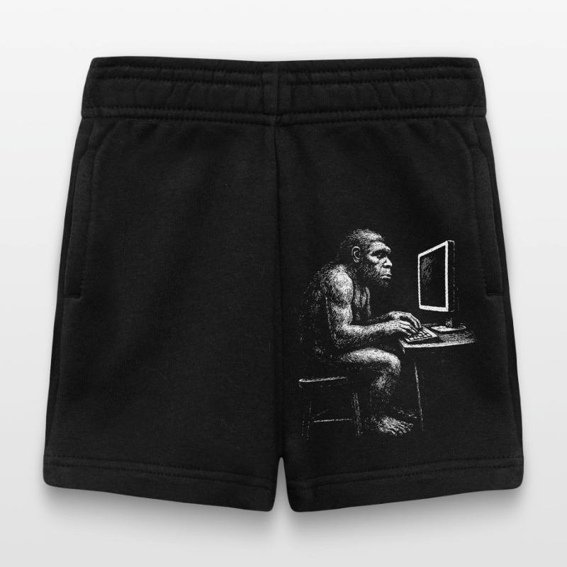 Digital Coder Homo Erectus gift Baby Shorts