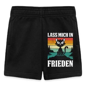 Mallorca LASS MICH IN FRIEDEN Lustiges - Baby Shorts - Schwarz - Vorne