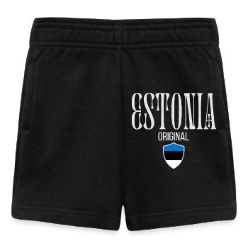 Estne, geboren in Estland - Baby Shorts - Schwarz - Vorne