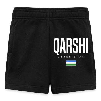 Qarshi Usbekistan - Baby Shorts - Schwarz - Vorne