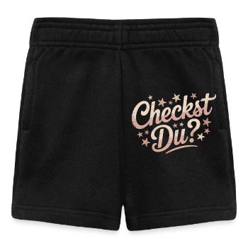 Checkst Du - Funny Memes - Baby Shorts - Schwarz - Vorne