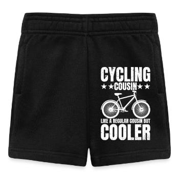 Cycling Cousin Bike Rider Cyclist Cousin's Day - Baby Shorts - Schwarz - Vorne