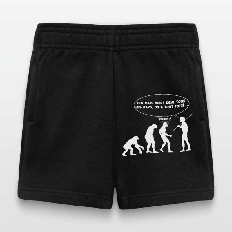 Evolution error (white) Baby Shorts