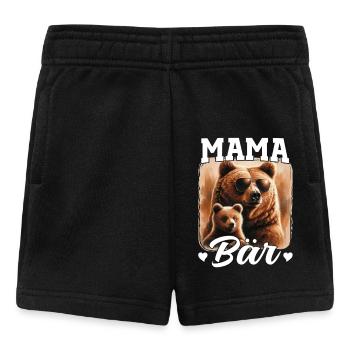 Mama Bär Muttertag Mutter Elternteil Mama Bear - Baby Shorts - Schwarz - Vorne