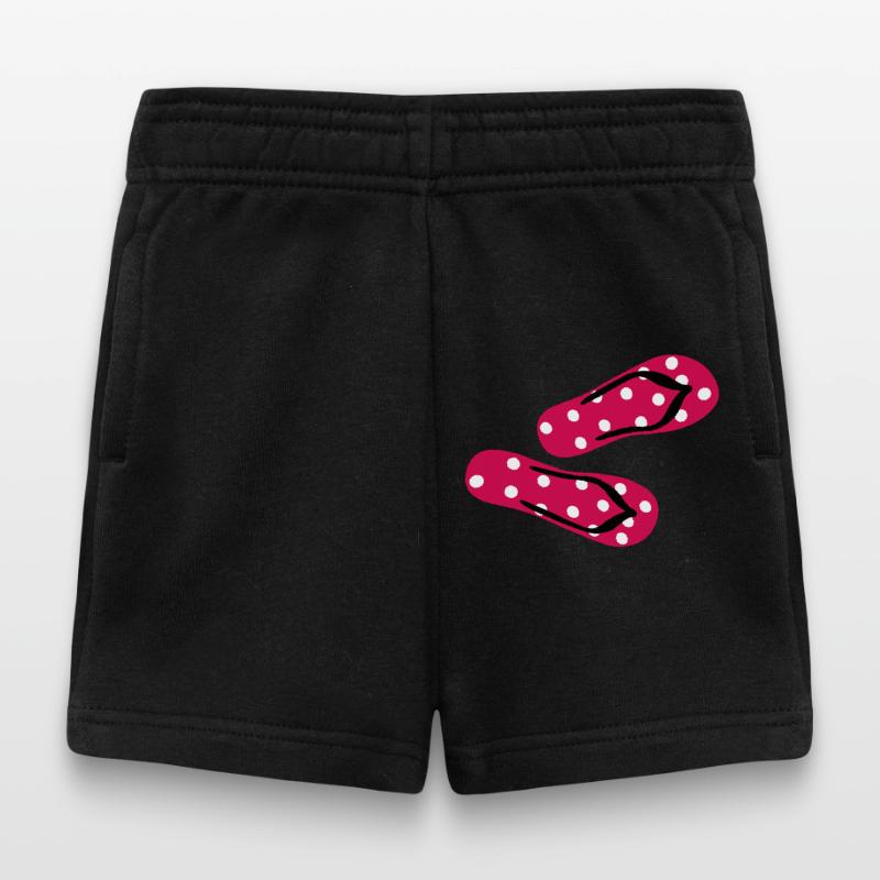 Slippers Toadstool Flip Flops Points Dots Summer Baby Shorts