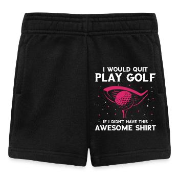 Are You Looking At My Putt Funny Golf Talk - Baby Shorts - Schwarz - Vorne