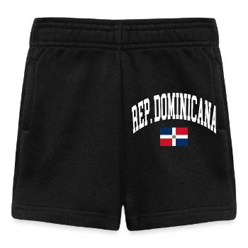 Drapeau de la République dominicaine - Short Bébé - noir - Devant