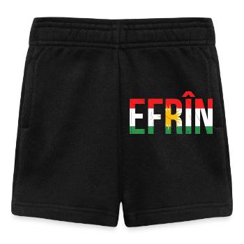Kurdistan Kurden Friedenssymbol mit Nationalflagge - Baby Shorts - Schwarz - Vorne