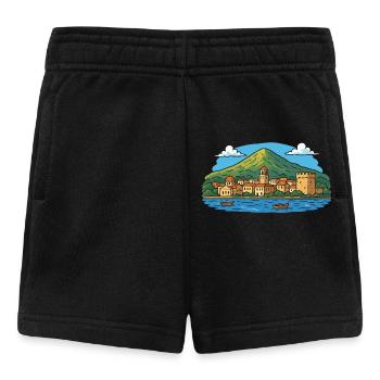 Île de Rhodes - Short Bébé - noir - Devant