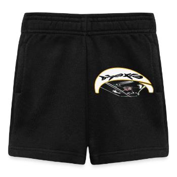Kiter actif avec trajectoire dynamique - Short Bébé - noir - Devant