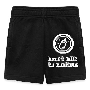 Insérez du lait pour continuer bébé - Short Bébé - noir - Devant