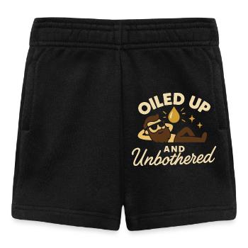 Bartöl Pflege Humor Gepflegter Lebensstil - Baby Shorts - Schwarz - Vorne