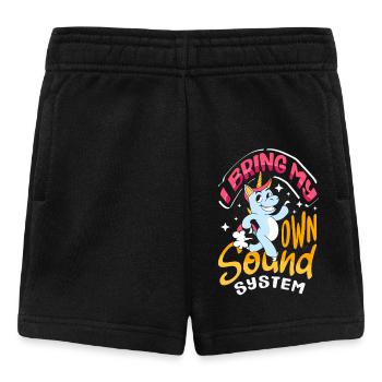 Public Fart Funny Inappropriate - Baby Shorts - black - Front