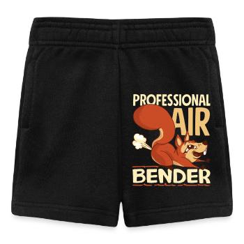 Public Fart Funny Inappropriate - Baby Shorts - black - Front
