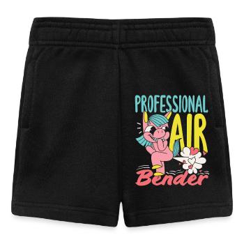 Public Fart Funny Inappropriate - Baby Shorts - black - Front