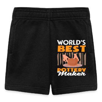 Meilleur fabricant de poterie au monde - Short Bébé - noir - Devant