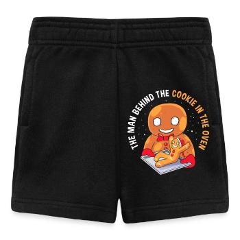 Werdende Väter Werdender Papa - Baby Shorts - Schwarz - Vorne