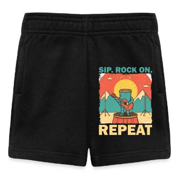 Concert-style guitarist coffee mug - Baby Shorts - black - Front