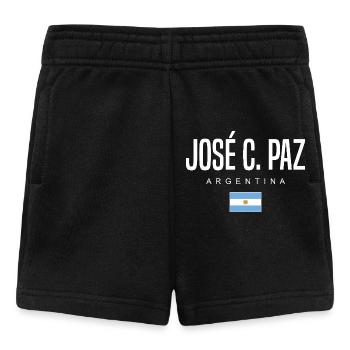 José C. Paz Argentinien Argentinier - Baby Shorts - Schwarz - Vorne