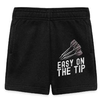 Jeu de fléchettes avec flèches de précision - Short Bébé - noir - Devant