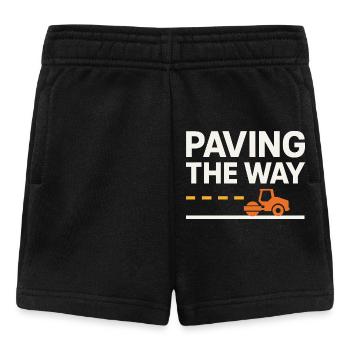 Road Construction Team Asphalt Concrete Team - Baby Shorts - black - Front