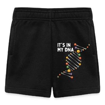 It’s In My DNA Funny Pool Player Cue Sports - Baby Shorts - black - Front