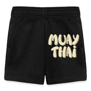 Muay thaï - Short Bébé - noir - Devant