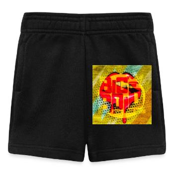 Graffiti Pop Art Sucette - Short Bébé - noir - Devant