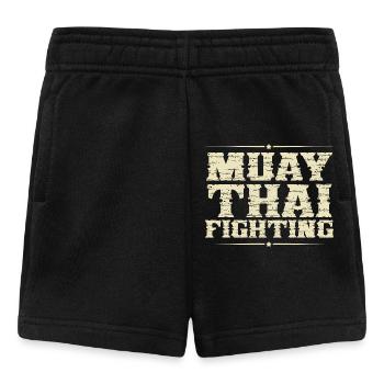 Muay thaï - Short Bébé - noir - Devant