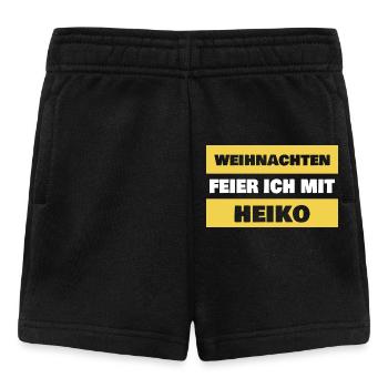 Heiko as a first name - Baby Shorts - black - Front