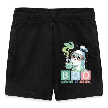 Ghost Cute Halloween Autumn - Baby Shorts - black - Front