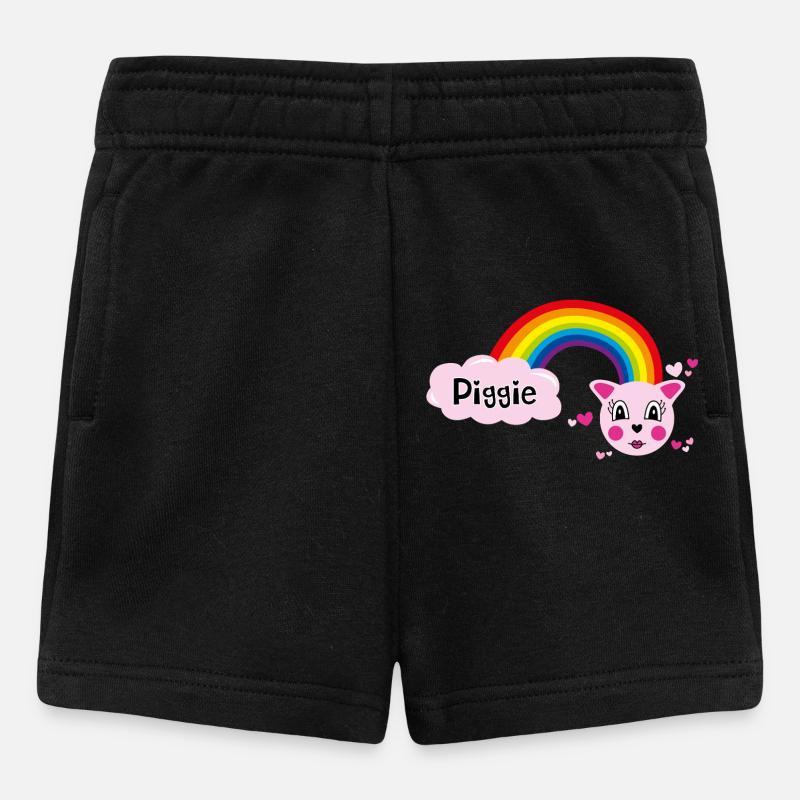 Piggie mimi by Helfspawn - Baby Shorts - black