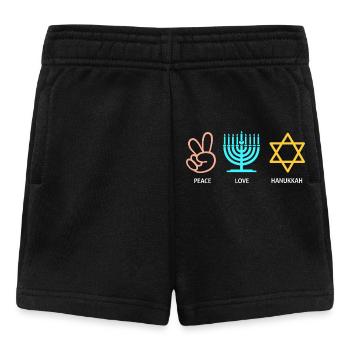Hanukkah Chanukkah Hanukah - Baby Shorts - black - Front
