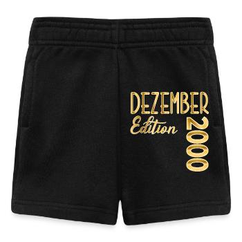 26. BIRTHDAY 2000 DECEMBER - Baby Shorts - black - Front
