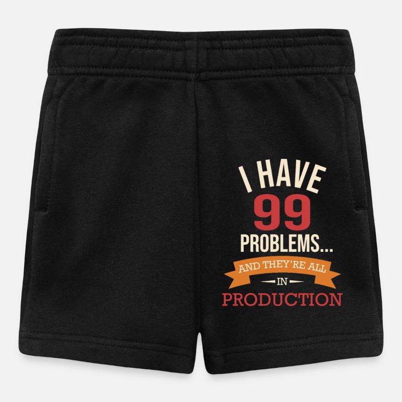 Devops engineers moto - Baby Shorts - black