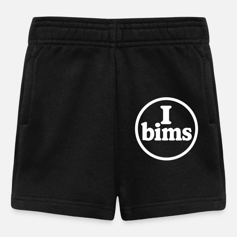 I bims Meme Logo - Baby Shorts - Schwarz