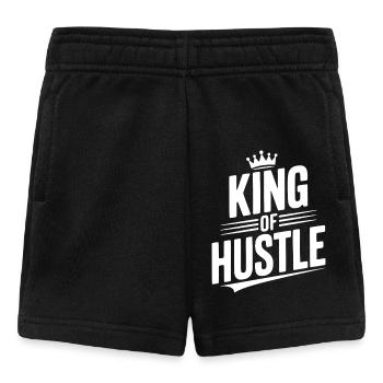 King of Hustle - Baby Shorts - black - Front