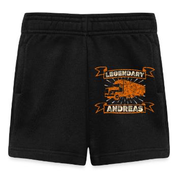 Camionneur Andreas - Short Bébé - noir - Devant
