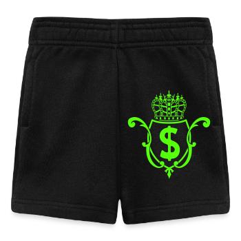 Emblème du dollar de la Couronne - Short Bébé - noir - Devant