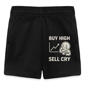 ACHETER HIGH SELL CRY - Short Bébé - noir - Devant