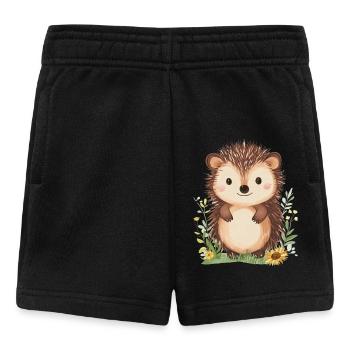 Igel - Baby Shorts - Schwarz - Vorne